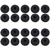 GMBYLBY 20 Pezzi 18 mm Morbido Schiuma Auricolare Pad Auricolari Cuffie Spugna Coperture Cuscino di Ricambio Per La maggior parte degli Auricolari MP3 MP4 Punte