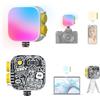 Photoolex Tofu RGB Bianco Faretto LED Compatto e Portatile per Foto e Video