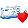 BRAND ITALIA - AIRPLUME FFP2 NR Mascherine colore Rossa 20 pz Bustina