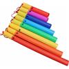 8 Pezzi Tubi Sonori Intonati Metodo Metodo peD e Agogico muticpere Kit per