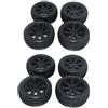 Set da 8 pezzi di cerchi e pneumatici in gomma per buggy fuoristrada 1/10 HSP