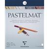 Clairefontaine 96111C Blocco collato Pastelmat n°4 - 12 Fogli di carta Speciale per Pastelli secchi - 24x30 cm 360g - 4 Colori Assortiti - Divisori in carta Cristal