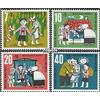 Prophila Collection GermaniaD (Germania.Germania) 369-372 (Completa.Edizione) MNH ** MNH 1961 Grimm Fairytale - Hansel e Gretel (Francobolli per i Collezionisti) Fiabe/miti/Leggende