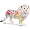 Schleich Collectors | Leone Edizione 90 Anni 72264 | 4 x 12 x 7 cm | Figura per bambini e adulti | figura da collezione unica | figura dettagliata da collezione