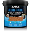 ARKA Resina a letto misto acquario - ARKA Resin-Pure 4 L - deionizzatore per impianti a osmosi - rimuove 100 % TDS, silicato e nitrato - per acqua cristallina - scambio ionico per filtro resina
