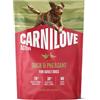 CARNILOVE Active Dog Duck and Pheasant Adult 1,5 kg anatra e fagiano, per cani adulti