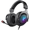 Defender EPIC PRO 7.1 VIRTUAL SOUND Cuffie USB RGB da gioco retroilluminate con microfono