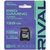 Goodram Scheda MicroSD Goodram TGD-GGSM3AA1280R12, serie Rival, 128 GB, classe V30, UHS-I U3, con adattatore