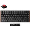 Keychron Tastiera meccanica wireless Keychron K3 Ultra 8K, colore nero, con tasti in POM rosso