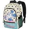 Disney Minni Mouse Cheese-Zaino Fight FAN 2.0, Blu, 31 x 44 cm, Capacità 24 L