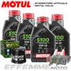 Motul + Hiflo + NGK Tagliando HONDA NC 750 X / S 2017 2018 2019 (5100 10W30 + filtro olio + candele)