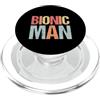 Fun Hip Replacement Surgery & Knee Surge Bionic Man - Sostituzione dell'anca divertente per chirurgia del ginocchio dell'articolazione dell'anca PopSockets PopGrip per MagSafe