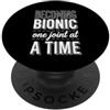 Fun Hip Replacement Surgery & Knee Surge Diventare Bionic - Sostituzione dell'anca Chirurgia del ginocchio dell'articolazione dell'anca PopSockets PopGrip Adesivo