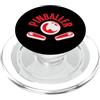 Pinballer Vintage Arcade Player Threads Pinballer Retro Arcade Gaming flipper PopSockets PopGrip per MagSafe