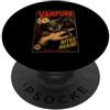 Vintage Horror Cat Comic Co. Il vampiro morde ancora questa volta Purrsonal Funny Vampire Cat PopSockets PopGrip Adesivo