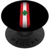 Lebanon Flag, Liban Beirut Lebanon Pride Bandiera del Libano, Beirut, cedro, libanese, Heritage Design PopSockets PopGrip Adesivo