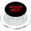 Funny Triggered Anti-Liberal Pro Conserv Divertente innescato anti-liberale fiocco di neve Pro conservatore PopSockets PopGrip per MagSafe