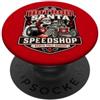 Jeff Hobrath Hotrod Santa Speedshop Polo Nord Garage Natale PopSockets PopGrip Adesivo
