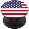Country Flags Graphic (United States of Bandiera americana degli Stati Uniti PopSockets PopGrip Adesivo
