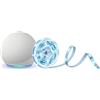 Amazon Echo Dot (Ultimo modello) con Alexa+, Bianco Ghiaccio + Tapo L900A-5 Striscia LED Smart, 5m Multicolore, Bundle Illuminazione Intelligente con Controllo Vocale