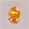 AA A Zaffiro Padparadscha Ceylon Naturale Cuore Taglio 6x6 mm Pietra Sciolta