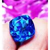 harshj_0 Acquamarina Brasiliana 5,60 Ct Certificata Taglio Cushion Pietra Sciolta 1 pz