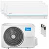 CLIMATIZZATORE TRIAL 9+9+9 MIDEA ALYA WI FI INTEGRATO DC INVERTER 3OG-21HFN8-Q R-32 A++A+ LINEA 2026.CON SCOCCA RISCALDATA