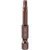 QUARKZMAN Chiave Esagonale a Testa Esagonale Punte Trapano 4mm (H4) Metrico 1/4 Attacco Esagonale 2 (50mm) Lunghezza Acciaio S2 Punte Avvitatori Magnetici per Impatto a Esagono