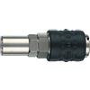 Walmec RUBINETTO PORTAGOMMA 8/17mm - ARIA COMPRESSA AD INNESTO RAPIDO