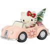 Enesco Sanrio by Jim Shore Hello Kitty Car Figurina Natalizia #6018640