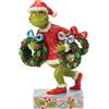 Enesco Jim Shore Grinch Che Rubano Ghirlande Di Natale Figurina In Resina
