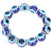 Bagima Bracciale Occhio Azzurro Turchia Bracciale Perline Occhio Blu Turco Bracciale Occhio Azzurro Turco per Donna Protezione Fortunata
