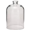 SWEET HOME Campana cloche in vetro trasparente alta per dolci e frutta cod.CC00522LU cm 17h diam.11 by Varotto & Co.