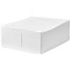 Ikea SKUBB 502.903.61 - Custodia per riporre oggetti, 44 x 55 x 19 cm, colore: Bianco