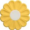 Facynde Facyn- Cuscino riscaldante in silicone | piatto a forma di margherita per bancone cucina resistente al calore, presine in silicone per stufa calda, tappetino da banco per tavoli
