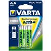 Varta Batteria ricaricabile Phone Power Mignon (AA/HR6) confezione blister da 2 pezzi"