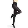 FALKE Seidenglatt 40 DEN W Ti semicoprenti tinta unita 1 pezzo, Collant Donna, Blu Marine 6179, M