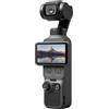 DJI Osmo Pocket 4 Combo Standard, videocamera vlog tascabile con gimbal | CMOS d