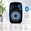 Vetrineinrete Cassa Bluetooth 300W PMPO 100W RMS con Microfono USB TF/SD 12"