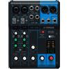 Yamaha MG06 Mixer 6C: 2Mic/6Line In (2Mono+2St.)/1 Stereo Bus+ Aliment. Phantom