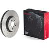 Brembo 2x BREMBO Disco freno Anteriore Ø320mm Altezza: 49mm Spessore: 25mm perforato/ventilazione interna 09.C542.1X Compatibilità con FORD Focus II Hatchback DA, HCP, DP FOCUS III Kuga Mk2 DM2