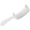 Sonew Professional Barber Hair Cutting Comb with Flat Top and Curved Design for Precise Haircutting Styling - White