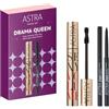 Astra Make-Up Set Trucco Drama Queen Mascara Sexy Volume Mascara Occhi Nero e Matita Occhi Automatica Nera 24H