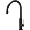NEWFORM - KONBU miscelatore lavello + doccetta [nero opaco] - 72525.01.093