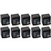Quality Batteries Batteria di ricambio per APC Symmetra SYH6K6RMI APC SYBT2 per Symmetra Rack 2-6kVA