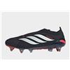 adidas Scarpe da calcio PREDATOR ELITE senza lacci per terreni naturali morbidi - Nero, nero