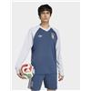 Adidas Mens adidas Felpa Away Italia 26 da riscaldamento pre-partita - Blu, blu
