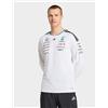 Adidas Mens adidas Maglia Autentica A Maniche Lunghe Mercedes-amg Petronas Formula 1 Team Driver - Bianco, bianco