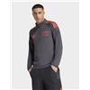 Adidas Mens adidas GIACCA CON ZIP A 1/4 MECCANICI TEAM AUDI REVOLUT F1 - Nero, nero