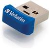 Verbatim 98709 Store 'N' STAY NANO Memoria USB portatile, blue